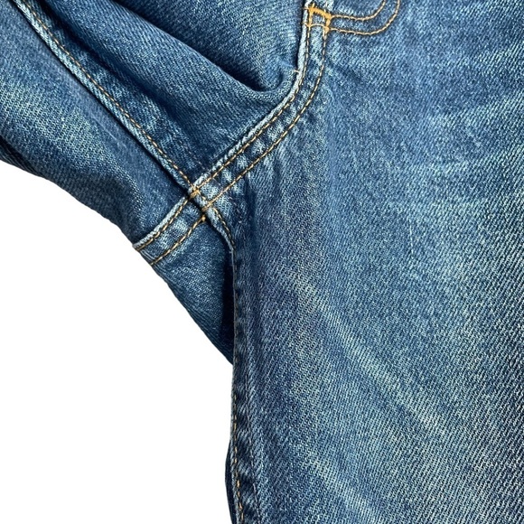 Boyish by HER Billy High Rise Jeans in Mame Wash Distressed Button Fly 28 - Picture 8 of 14